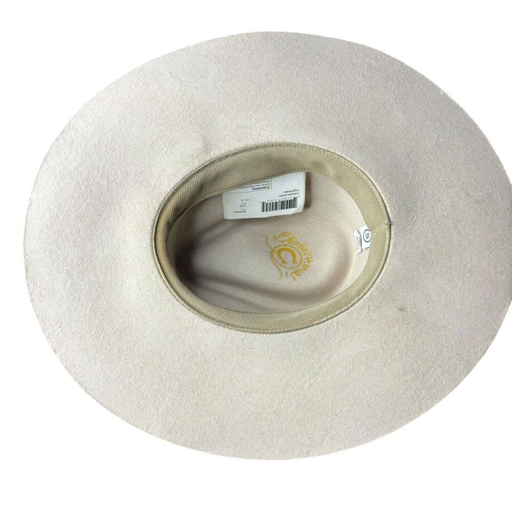 Charlie 1 Horse Wool Western Hat Womens Small Highway Wool Cowgirl Fedora - Picture 6 of 8